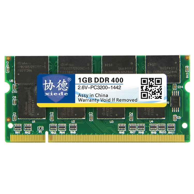 XIEDE X007 DDR 400MHz 1GB General Full Compatibility Memory RAM Module for Laptop My Store