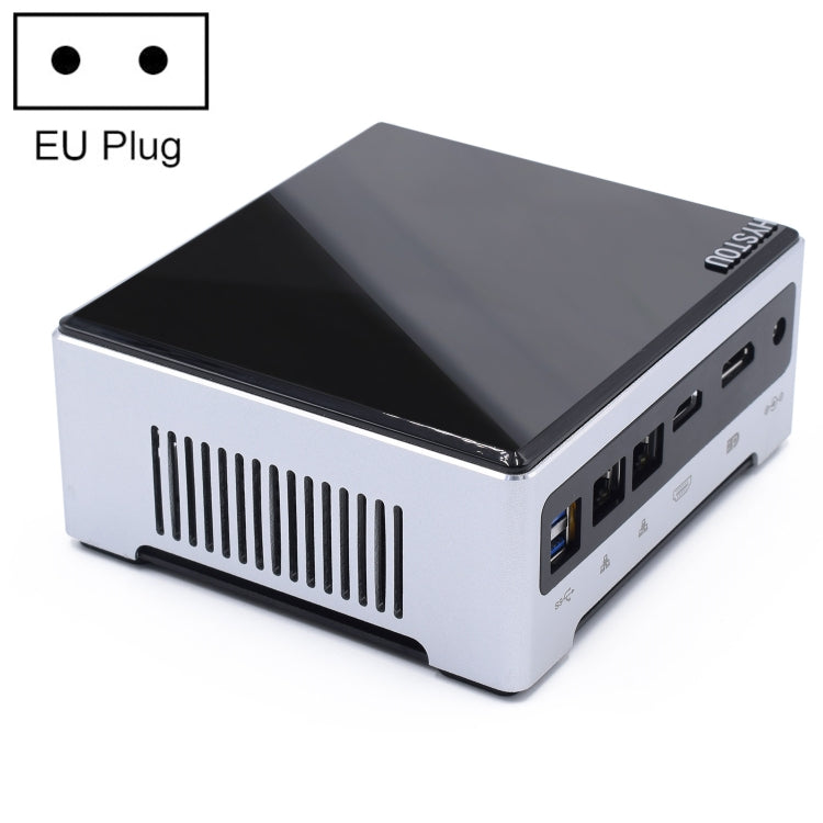 HYSTOU M5 Windows 7/8/10 / WES7/10/Linux System Mini PC, Intel Core i7-1165G7 Quad Core 8 Threads up to 4.7GHz, 32GB RAM+1TB SSD, EU Plug