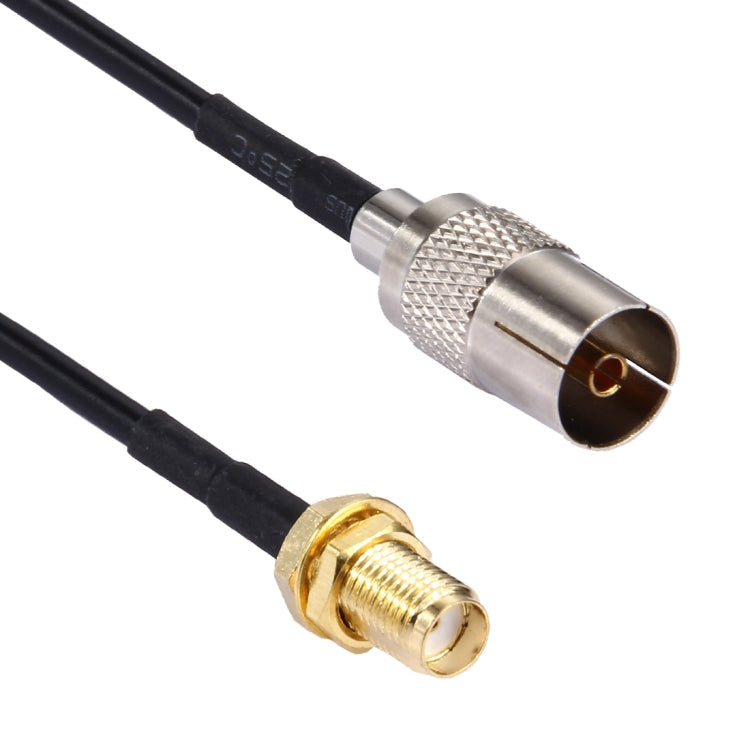 15cm SMA Female to TV Female RG174 Cable