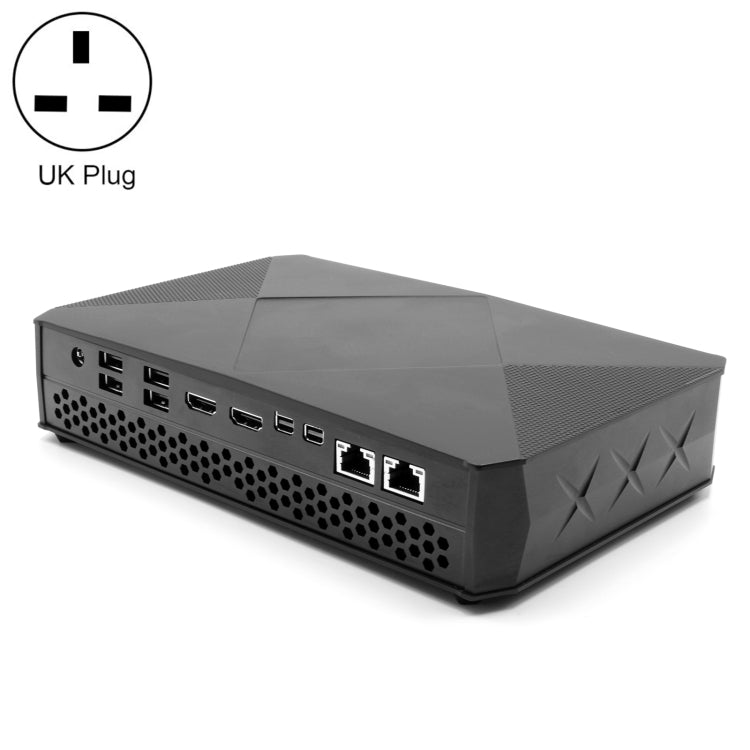 HYSTOU F9 Windows 10 / Linux System Gaming Mini PC, Intel Core i7-8809G 4 Core 8M Cache up to 4.20GHz, 16GB RAM+ 512GB SSD, AU Plug