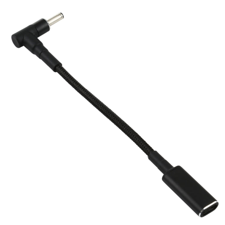 PD 100W 18.5-20V 4.0 x 1.35mm Elbow to USB-C / Type-C Adapter Nylon Braid Cable My Store