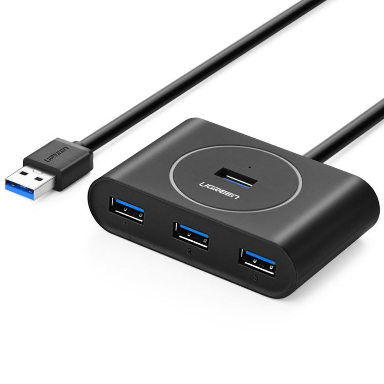 UGREEN Portable Super Speed 4 Ports USB 3.0 HUB Cable Adapter, Not Support OTG, Cable Length: 1m My Store