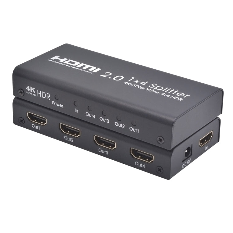 AYS-14V20 HDMI 2.0 1x4 4K Ultra HD Switch Splitter My Store