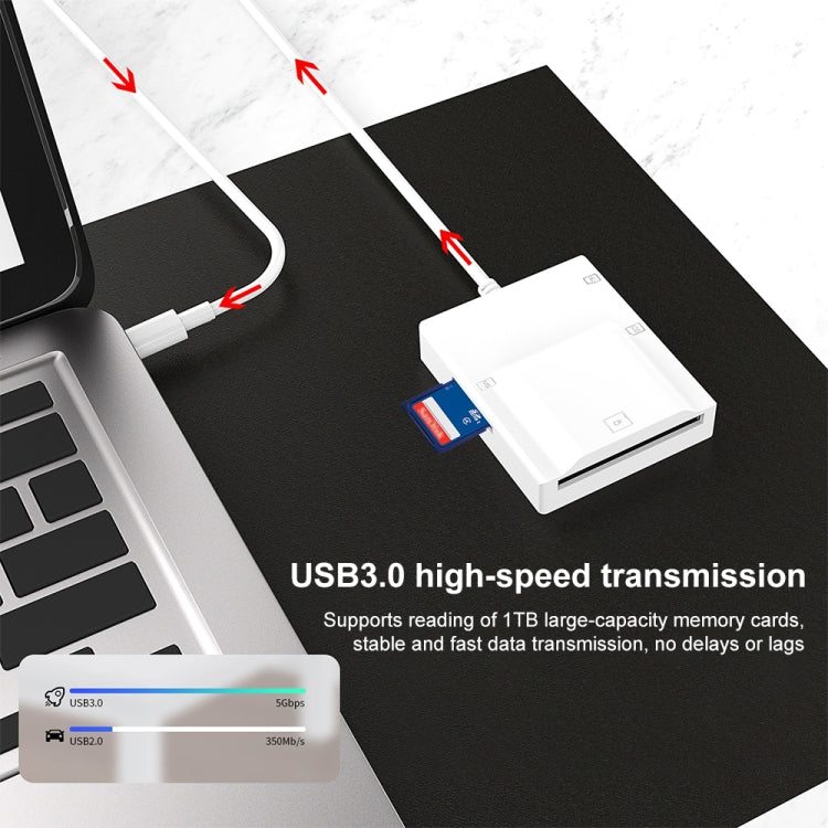 NK-3057H 4 in 1 USB-C/Type-C Multifunctional Converter Docking Station HUB Adapter