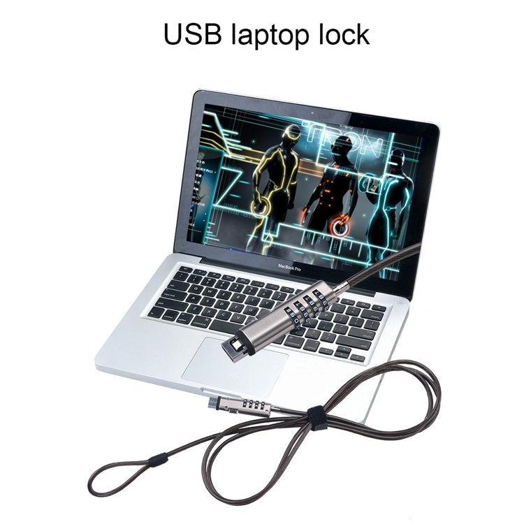 Universal USB Interface Laptop Security Lock