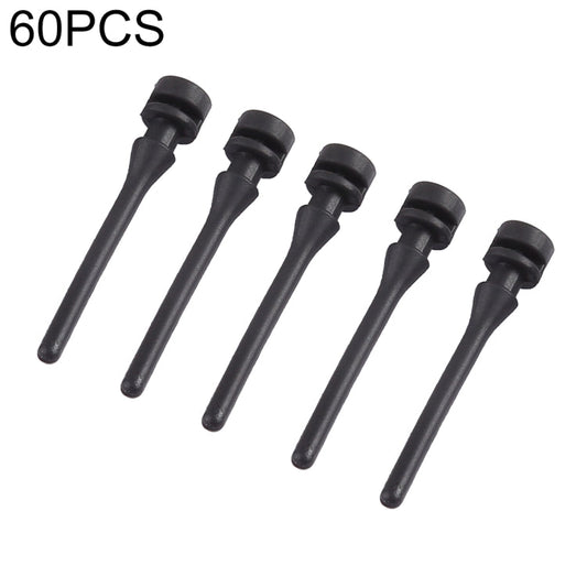 60 PCS 40mm Anti Vibration Soft Damping Nail Rubber Silicone Computer Fan Screw