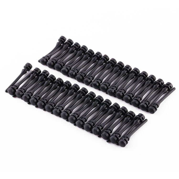 60 PCS 40mm Anti Vibration Soft Damping Nail Rubber Silicone Computer Fan Screw