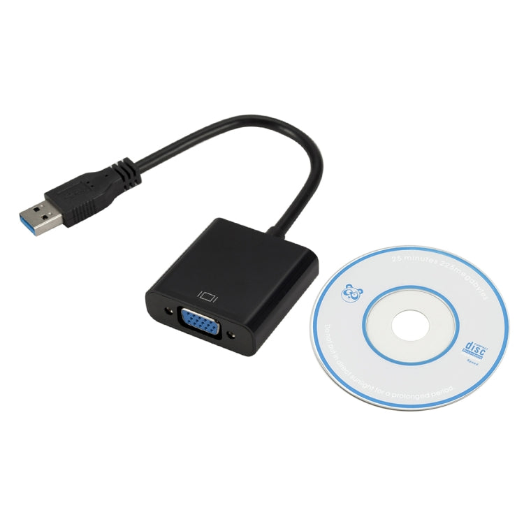 External Graphics Card Converter Cable USB3.0 to VGA, Resolution: 720P My Store