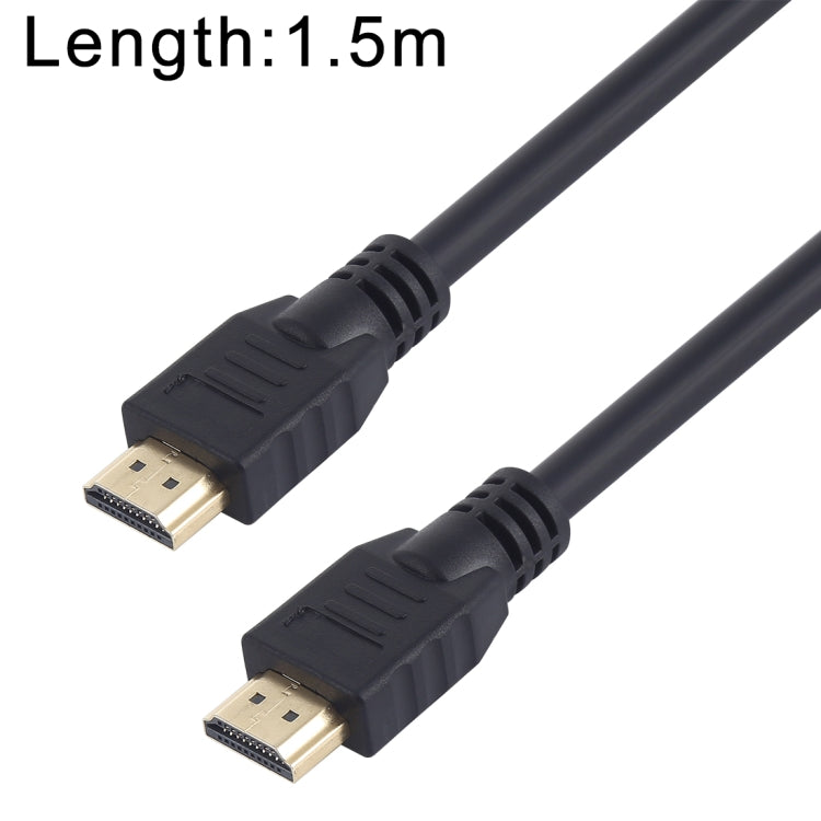 Super Speed Full HD 4K x 2K 30AWG HDMI 2.0 Cable with Ethernet Advanced Digital Audio / Video Cable 4K x 2K Computer Connected TV 19 +1 Tin-plated Copper Version,Length: 1.5m My Store