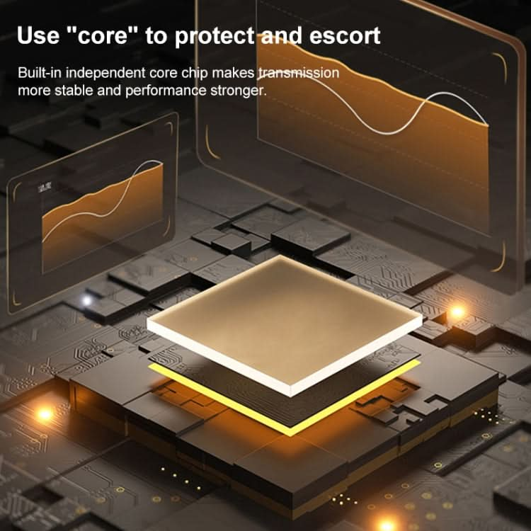 8 Pin Male to USB-C/Type-C Female ABS Charging Adapter