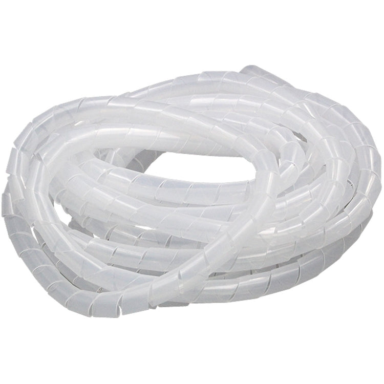 4m PE Spiral Pipes Wire Winding Organizer Tidy Tube, Nominal Diameter: 16mm My Store