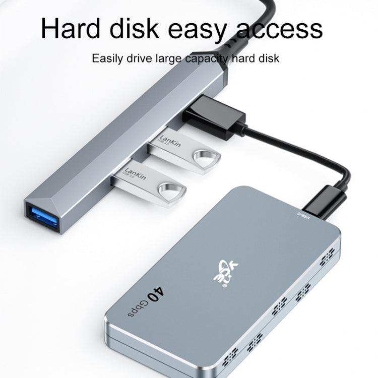 V252 4 in 1 USB-C / Type-C to USB Docking Station HUB Adapter My Store