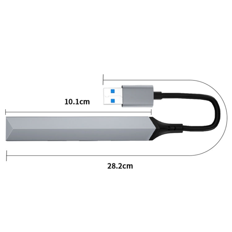 V253A 5 in 1 USB to USB Multifunctional Docking Station HUB Adapter