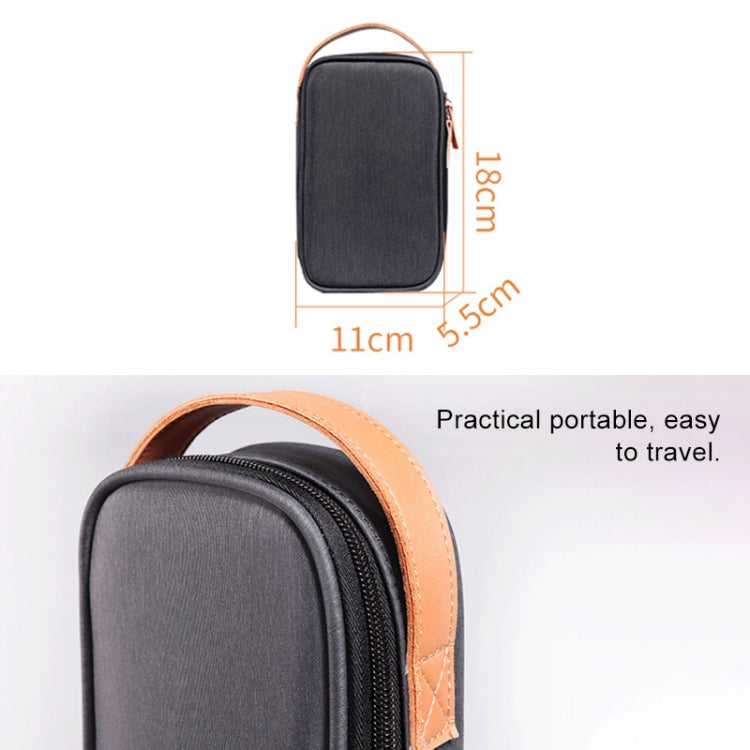 Multi-function Headphone Charger Data Cable Storage Bag, Ultra Fiber Portable Power Pack, Size: S, 11x5.5x18cm My Store