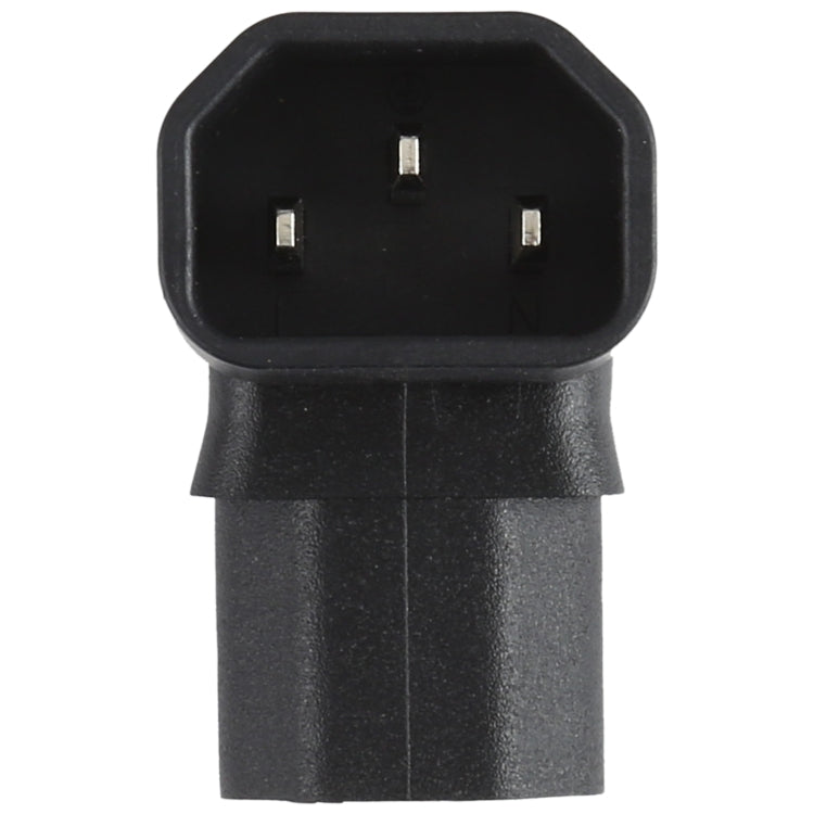 C13 auf C14 Winkelstecker (nach oben) AC Netzstecker Adapter Konverterbuchse