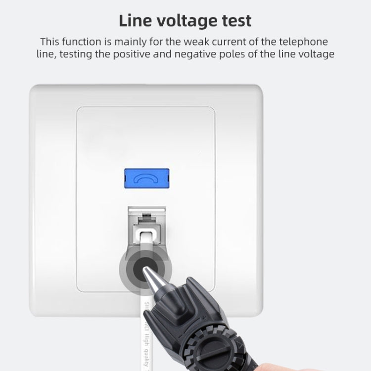 BENETECH GT66 RJ11 / RJ45 Multifunctional Cable Tester Line Finder Net Cable Detector My Store