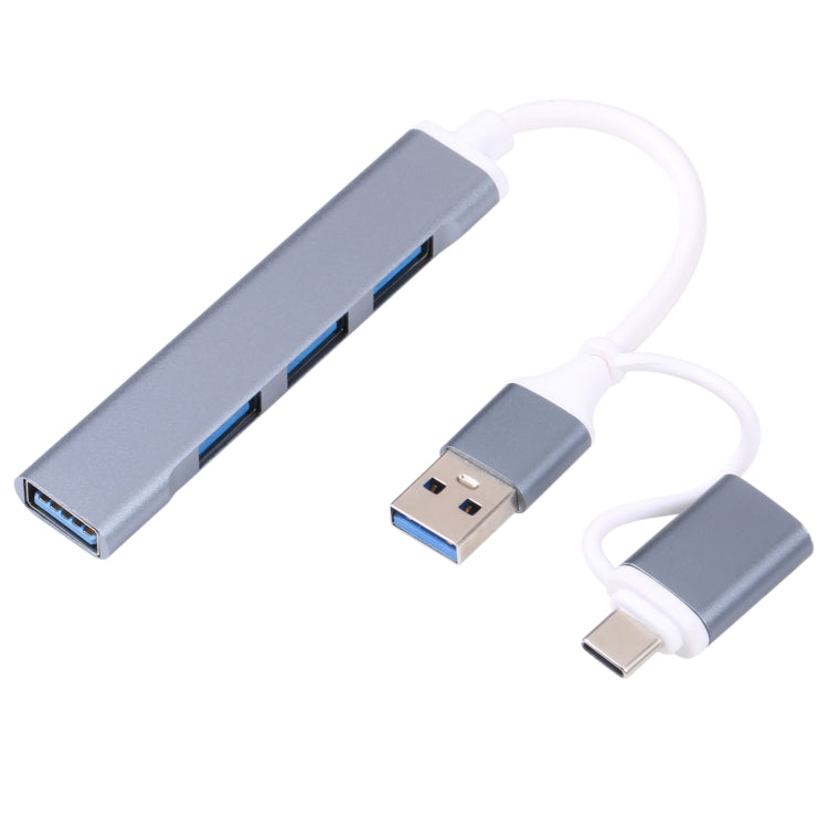 A-806 5 in 1 USB 3.0 and Type-C / USB-C to USB 3.0 HUB Adapter My Store