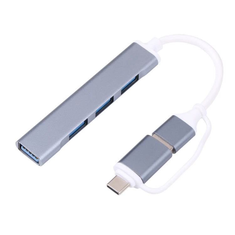 A-806 5 in 1 USB 3.0 and Type-C / USB-C to USB 3.0 HUB Adapter My Store