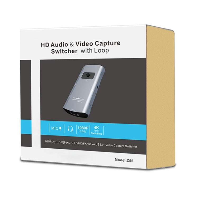 Z55 HD Audio Video Capture Switcher with Loop My Store