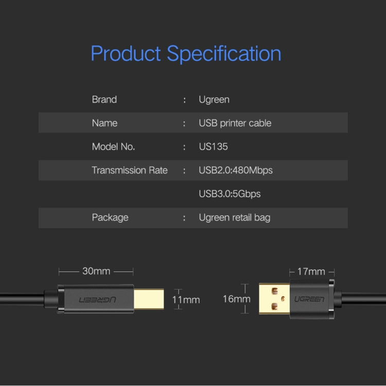 For Canon, Epson, HP, Cable Length: 1m My Store