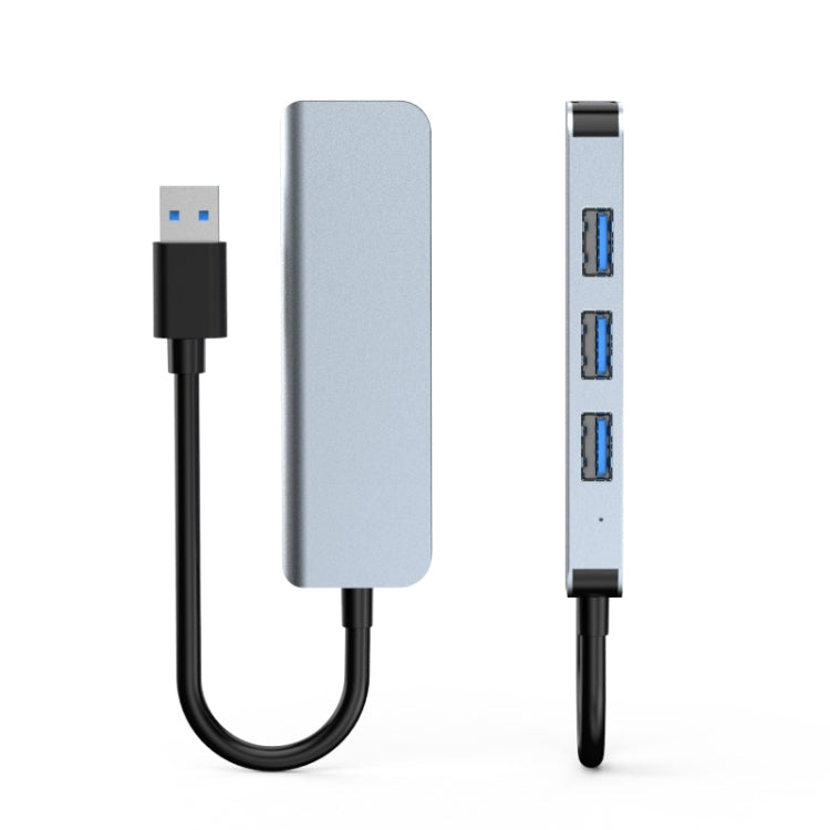 BYL-2013U 4 in 1 USB to USB 3.0 x 1 + USB 2.0 x 3 HUB Adapter