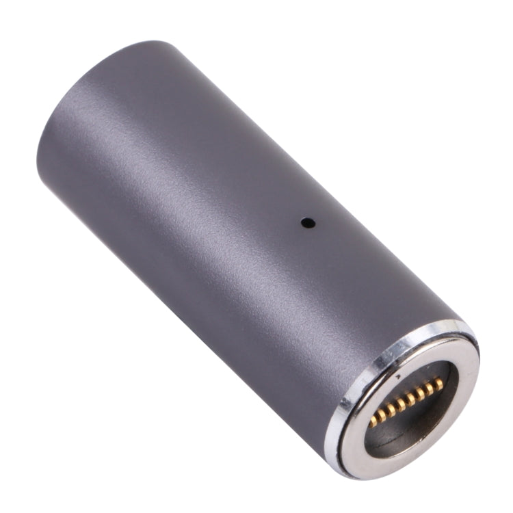 5.5 x 2.1mm to 8 Pin Magnetic DC Round Head Free Plug Charging Adapter