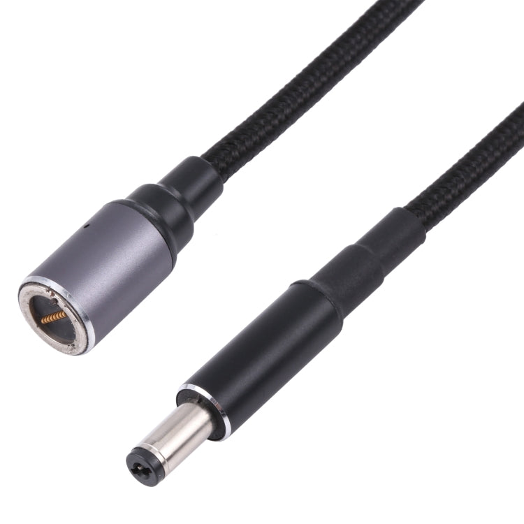 5.5 x 2.1mm Male to 8 Pin Magnetic DC Round Head Free Plug Charging Adapter Cable