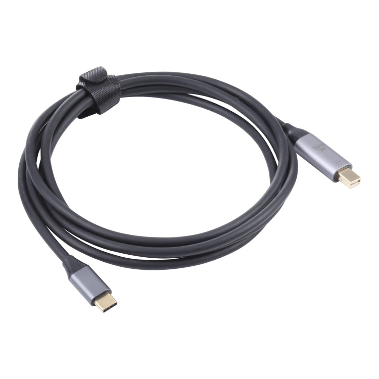 USB-C / Type-C Male to 4K 60Hz Mini DP Male Adapter Cable, Length: 1.8m