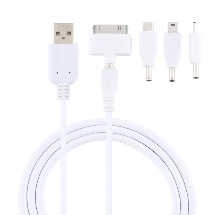 5 in 1 Multi-function Data Cable with 4 Adapters, Suitable for Mico USB / HDMI / Nokia 2.0 / iPhone 4 My Store