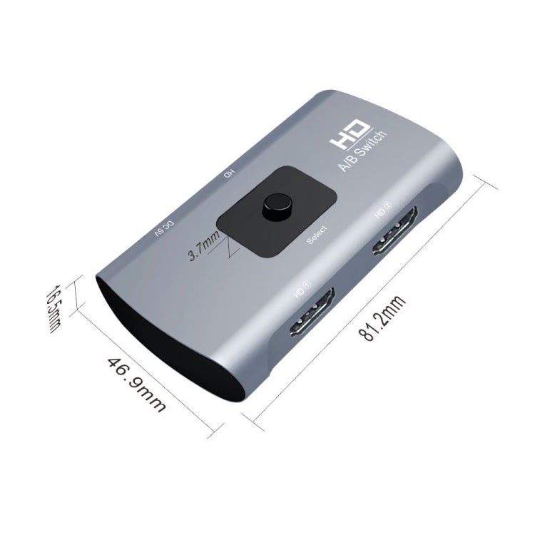 Z56 HD Female x 2 to USB-C / Type-C + HD Female Two Way HD Switcher