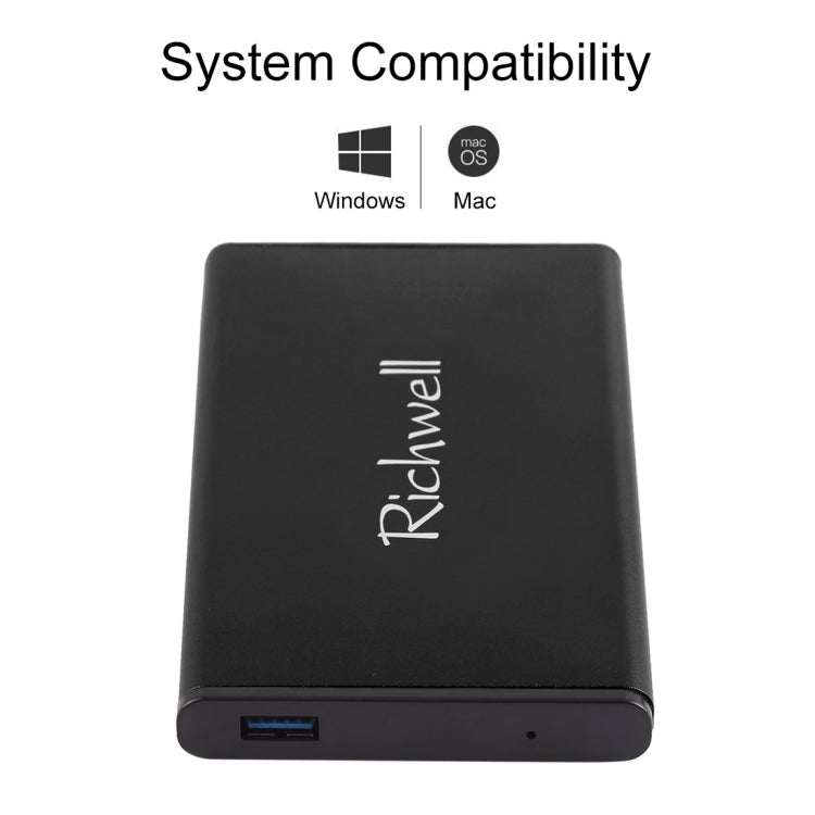 Richwell SATA R2-SATA-320GB 320GB 2.5 inch USB3.0 Super Speed Interface Mobile Hard Disk Drive My Store