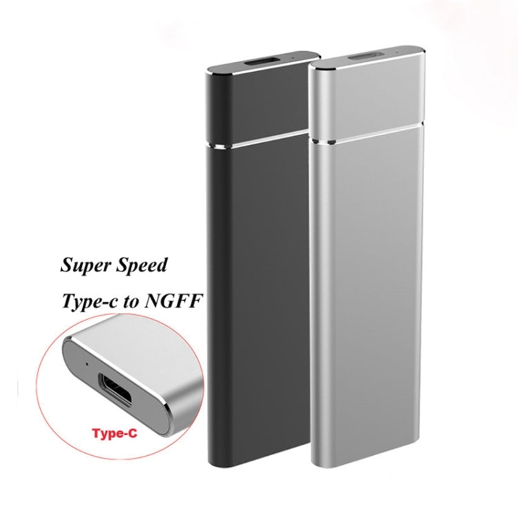 M.2 NGFF to USB-C / Type-C USB 3.1 Interface Aluminum Alloy SSD Enclosure