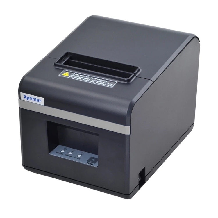 Xprinter N160II USB+Bluetooth Interface 80mm 160mm/s Automatic Thermal Receipt Printer, US Plug