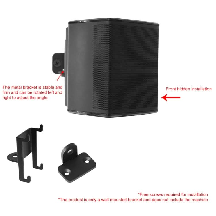 For Bose Virtually Invisible 300 Wireless Surround Speaker Wall Mount Bracket