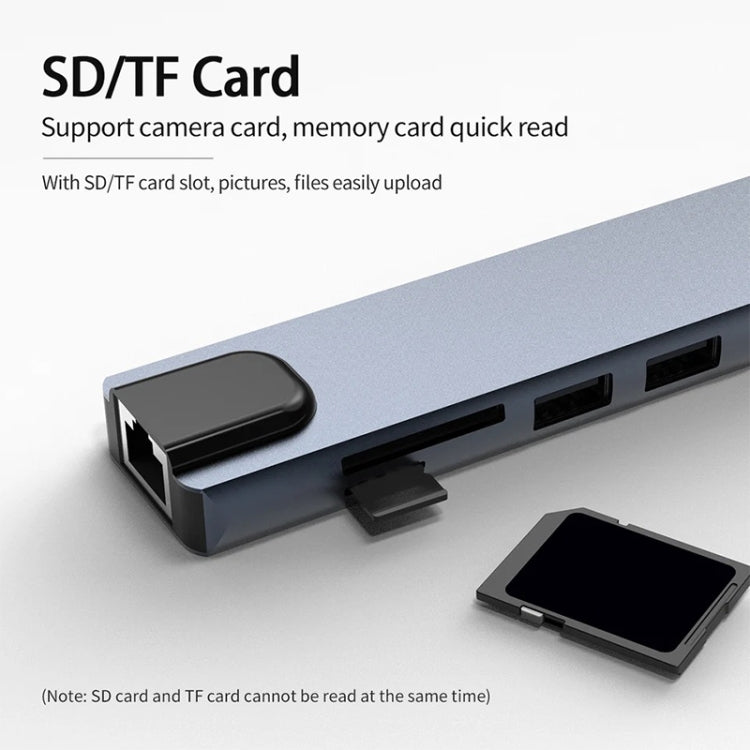 10 in 1 USB-C / Type-C Iinterface Docking Station Multi-function HUB