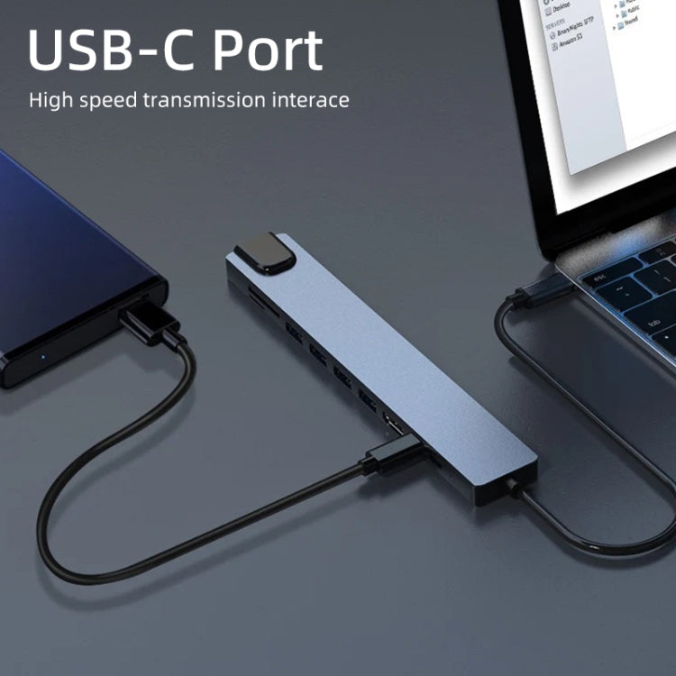 10 in 1 USB-C / Type-C Iinterface Docking Station Multi-function HUB