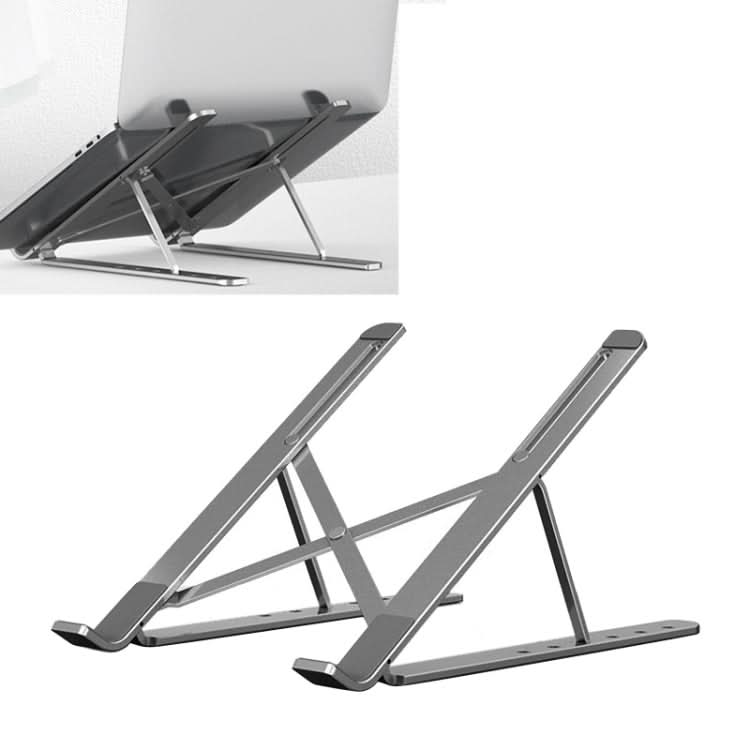 Portable Adjustable Laptop Stand Desktop Lifting Height Increase Rack Folding Heat Dissipation Holder, Style: Ordinary My Store