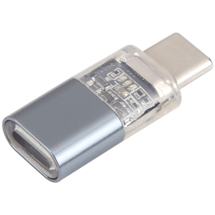 JH-115 USB-C/Type-C Male to 8 Pin Female PD Charging Adapter