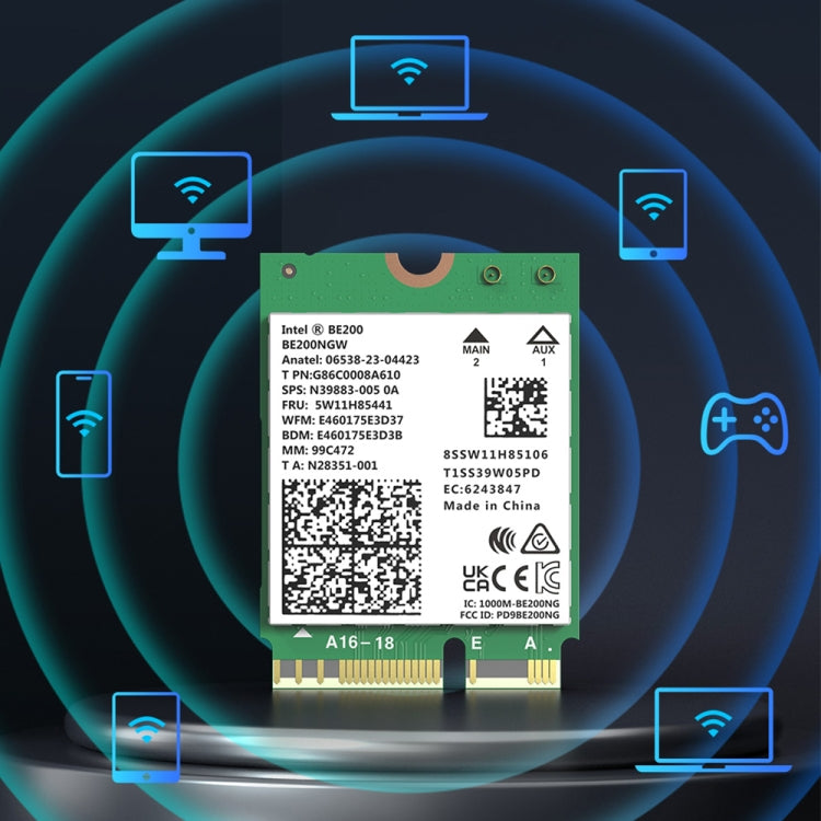 COMFAST CF-BE200-M WiFi7 BT5.4 Tri-Band Wireless Network Adapter M.2 Network WiFi Module