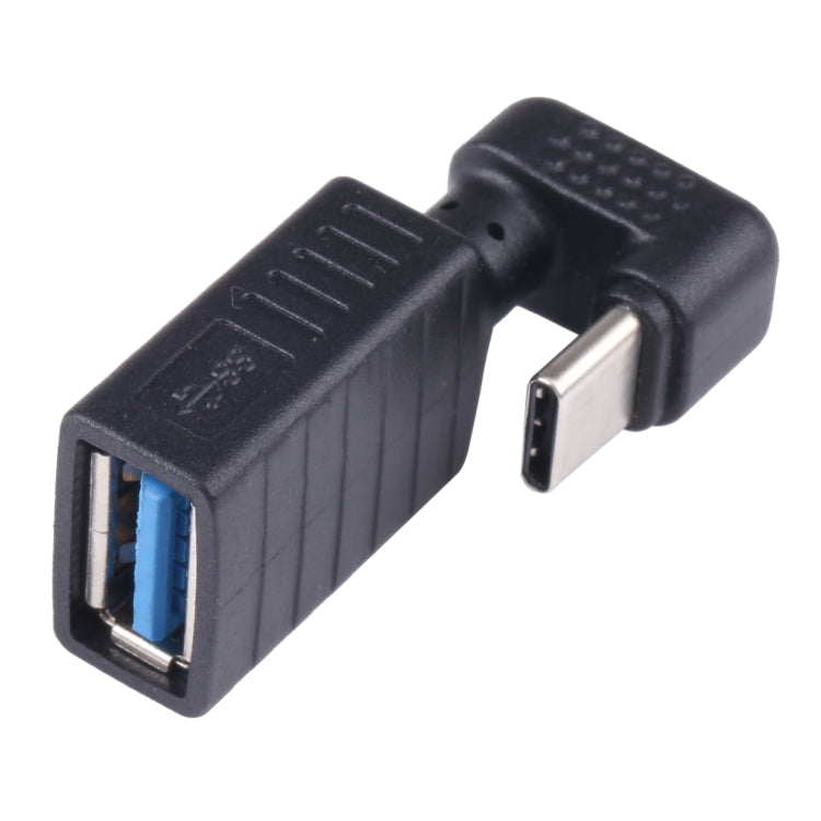 USB-C / Type-C Male to USB 3.0 Female U-shaped Elbow OTG Adapter My Store