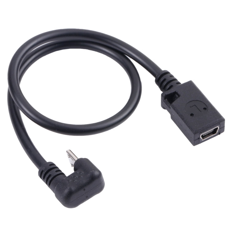 Mini USB Female to Micro USB Male Data Charging Cable