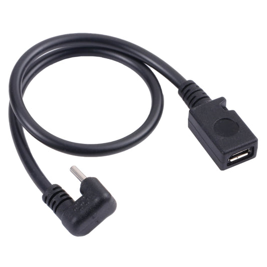 U-shaped USB-C / Type-C Male to Micro USB Female Extension Cable My Store