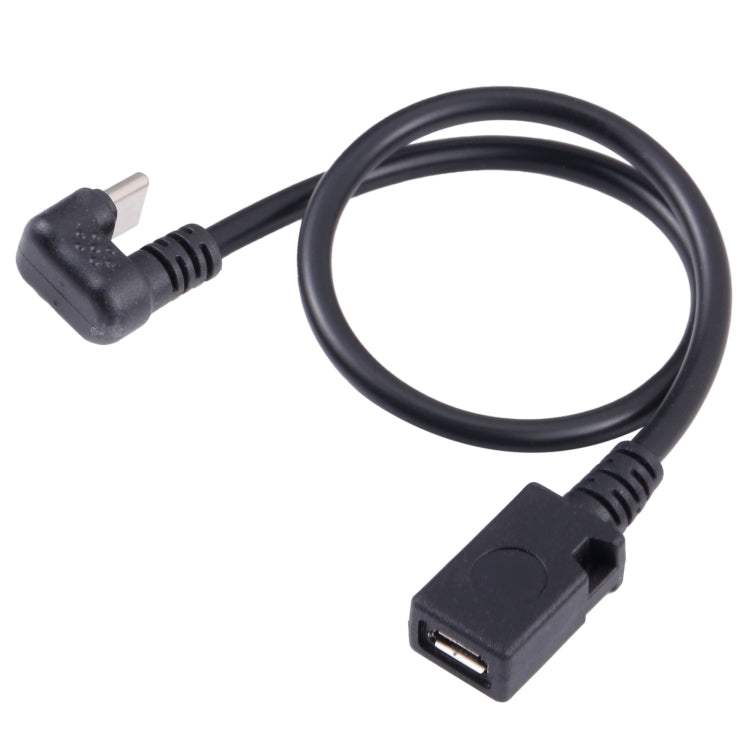 U-shaped USB-C / Type-C Male to Micro USB Female Extension Cable My Store