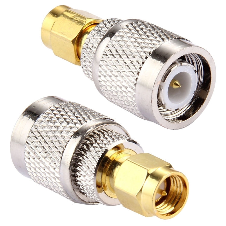 2 PCS TNC Male to SMA Male Connector-Reluova