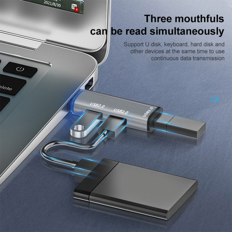 ADS-302C 3 In 1 Multi-function Type-C / USB-C HUB Docking Station My Store