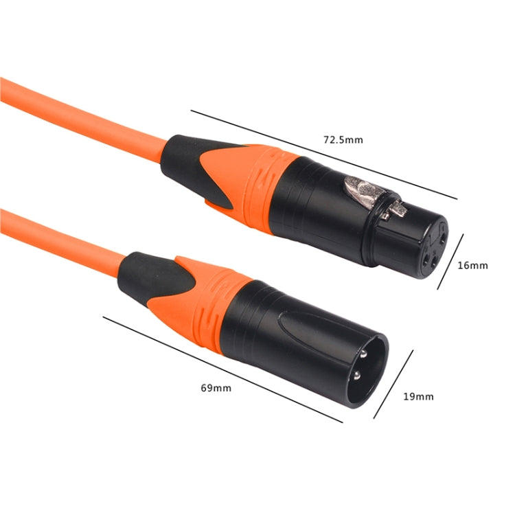 XRL Male to Female Microphone Mixer Audio Cable, Length: 3m My Store