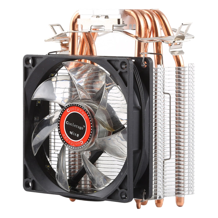 CoolAge L400 DC 12V 1600PRM 40.5cfm Heatsink Hydraulic Bearing Cooling Fan CPU Cooling Fan for AMD Intel 775 1150 1156 1151 My Store