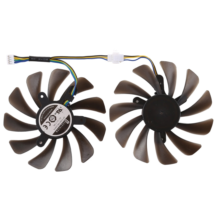 DC 12V 4 Pin VGA Graphics Card Cooling Fan for Zotac Geforce GTX 1080 Ti GTX 1080Ti AMP Edition, Diameter: 95mm, Pairs My Store