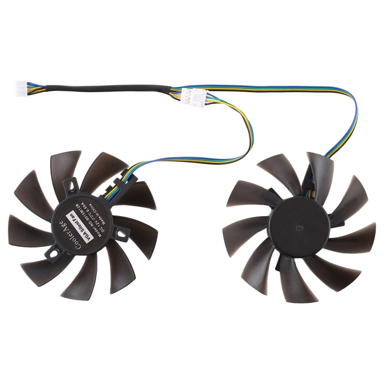 GFY09010E12SPA 4 Pin Graphics Card Cooling Fan for Zotac GTX 1070 Mini GTX 1060 6GB GTX1060, Diameter: 85mm, Pairs My Store