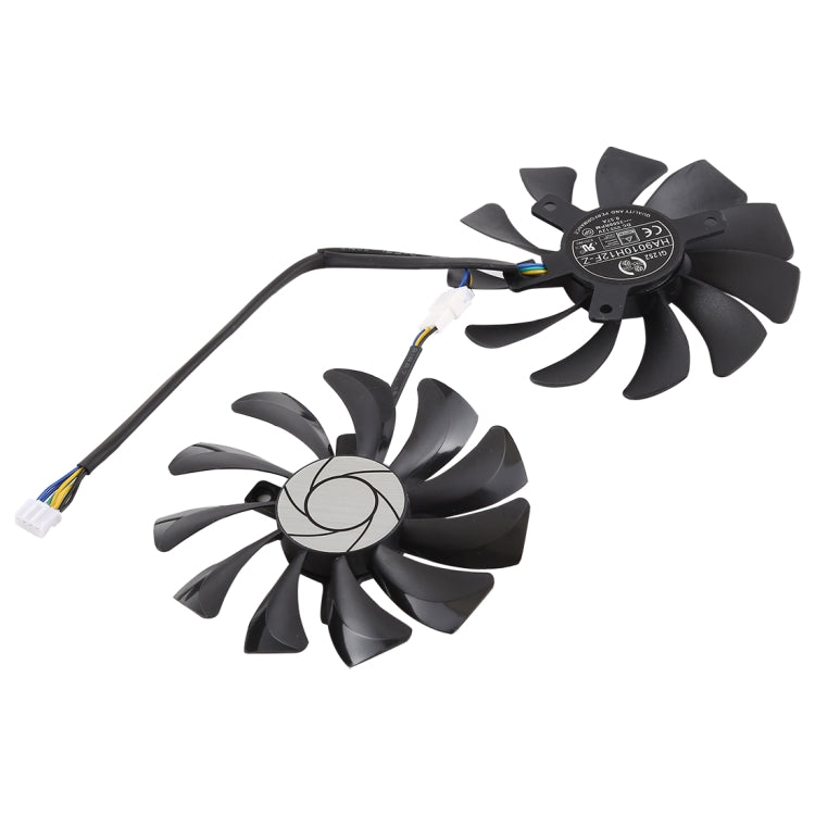 HA9010H12F-Z 4-poliger Grafikkarten-Lüfter für MSI GeForce GTX 1050 Hurricane GTX 1060 Hurricane 6G GDDR, Durchmesser: 85 mm, Paare